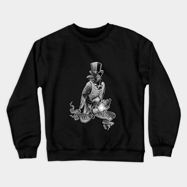 The Crow. Nevermore Crewneck Sweatshirt by pakowacz